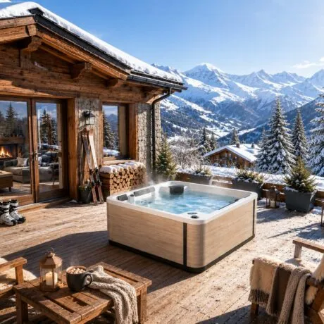 Spa A600-2 chalet alpin cosy sous le soleil