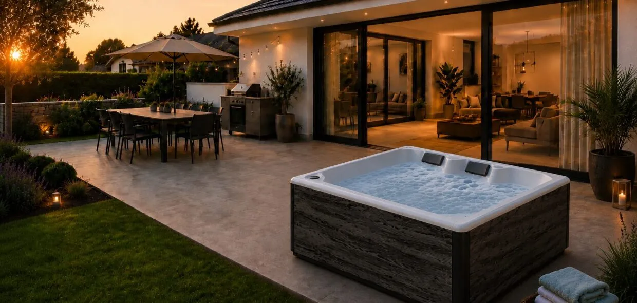 Easy spa patio maison moderne