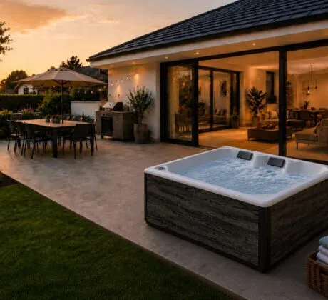 Easy spa patio maison moderne