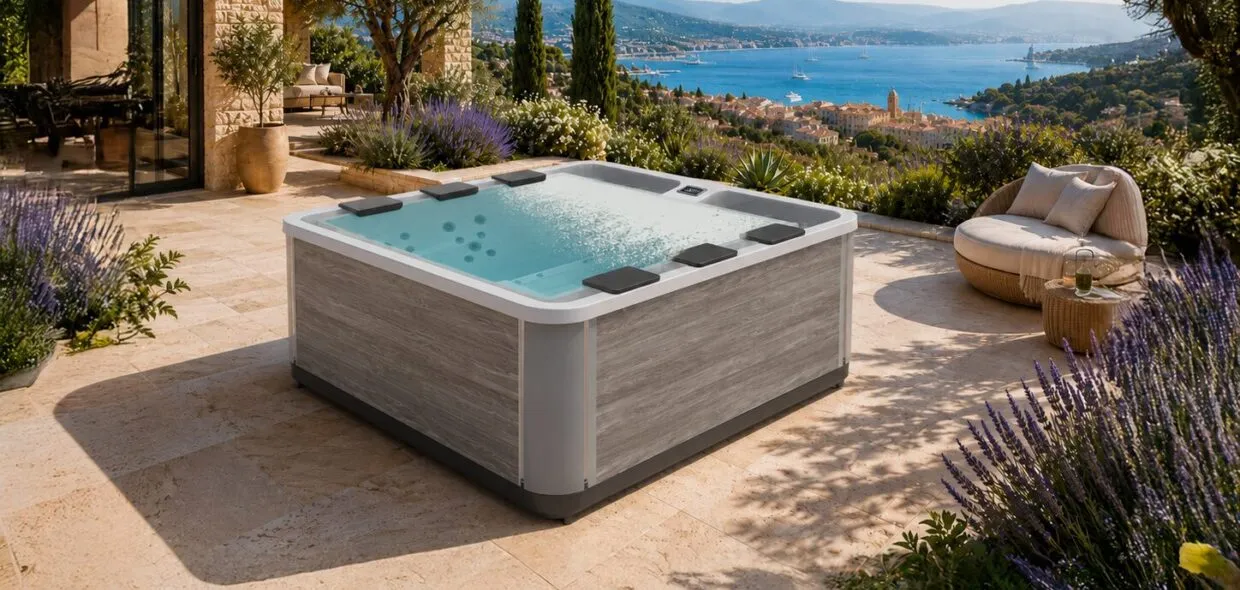 spa A700-2 terrasse ensoleillé méditerranéenne